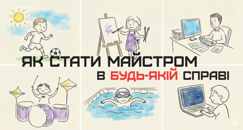 Найкращий спосіб стати майстром у чомусь: це може здивувати
