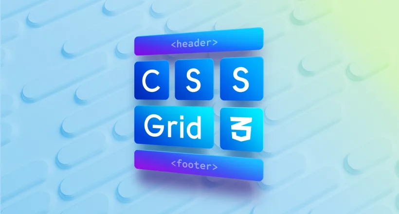 HTML верстка макета на CSS Grid