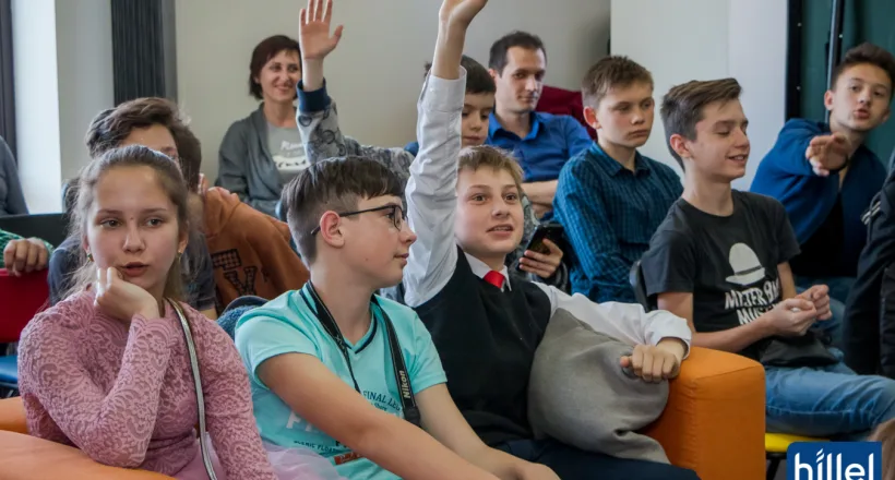 Детский день в Компьютерной школе Hillel в Днепре