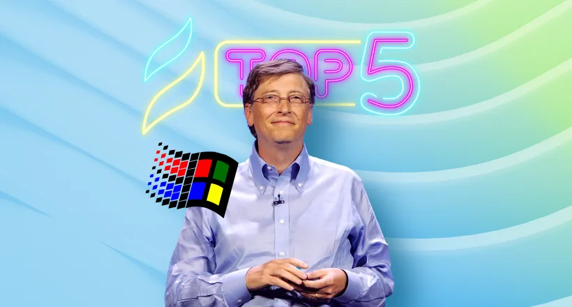 Топ 5 фактов о Microsoft