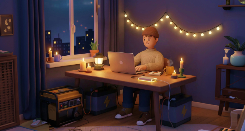 Як організувати робочий день під час блекаутів