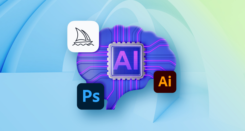Революция в графическом дизайне: использование ИИ в Midjourney, Photoshop и Illustrator