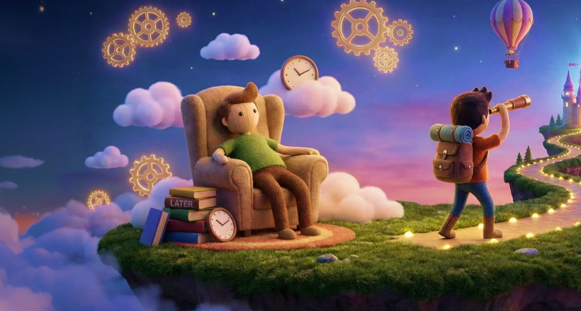 Якщо ви амбітні, але ліниві, перегляньте це відео…