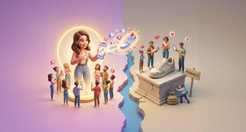 Маркетинг без ілюзій: чому реклама у блогерів працює, але не рятує слабкий продукт