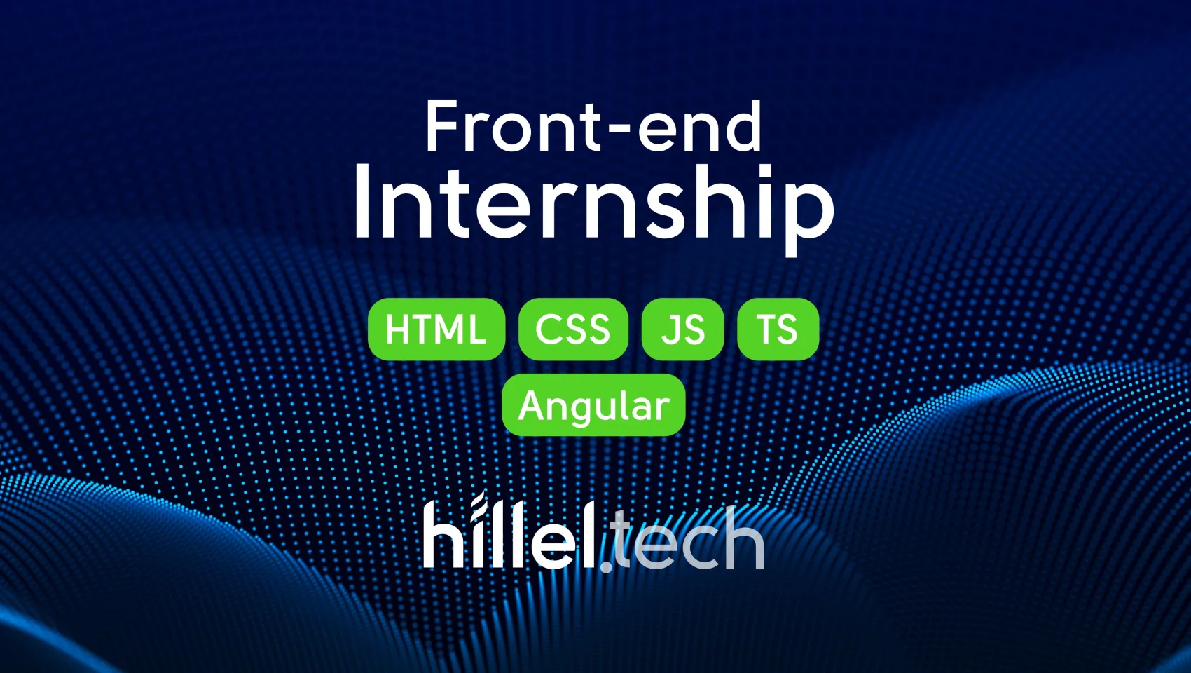 Открытие Front-end Internship
