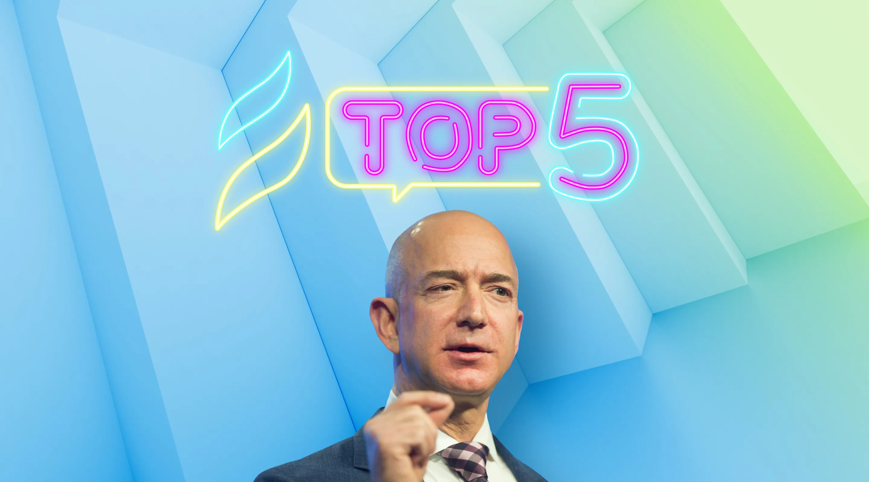 Топ 5 фактів про Amazon та Джеффа Безоса