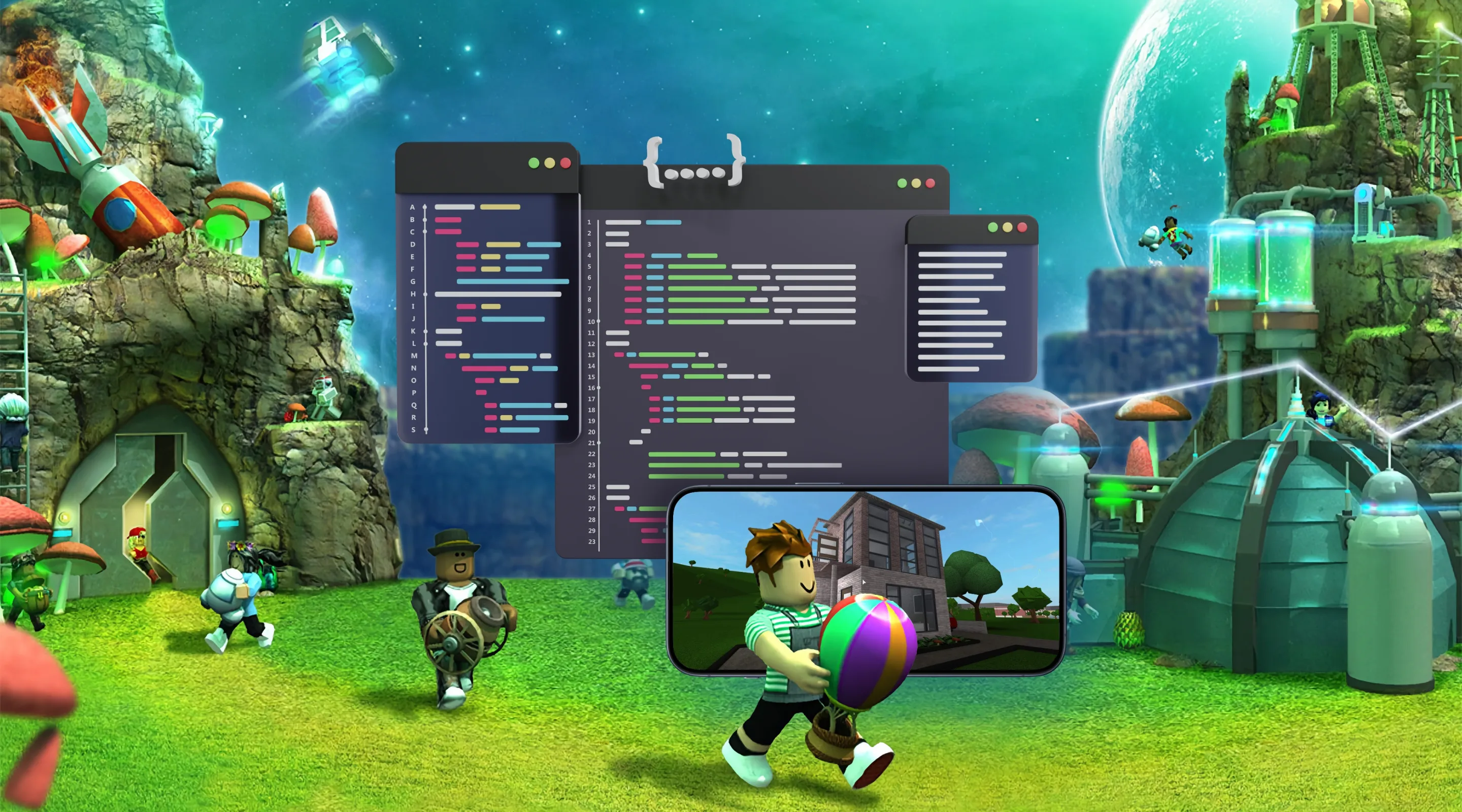 Разработка игр Roblox Studio