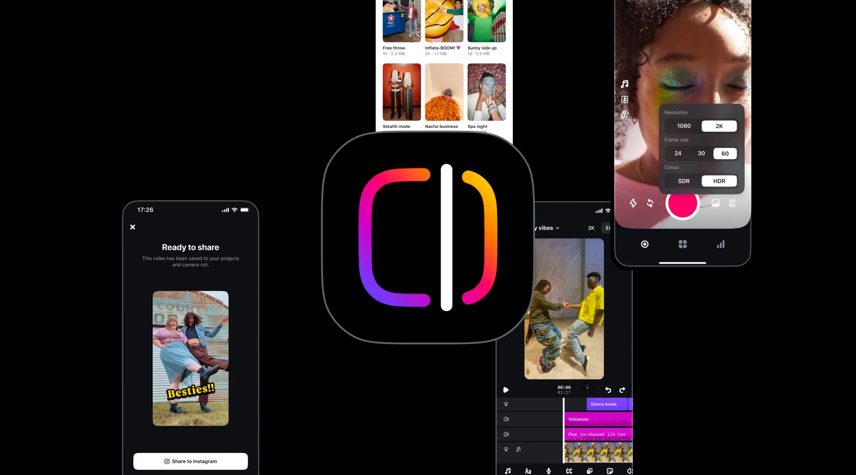 Instagram Edits от Meta: разбор нового приложения для редактирования видео