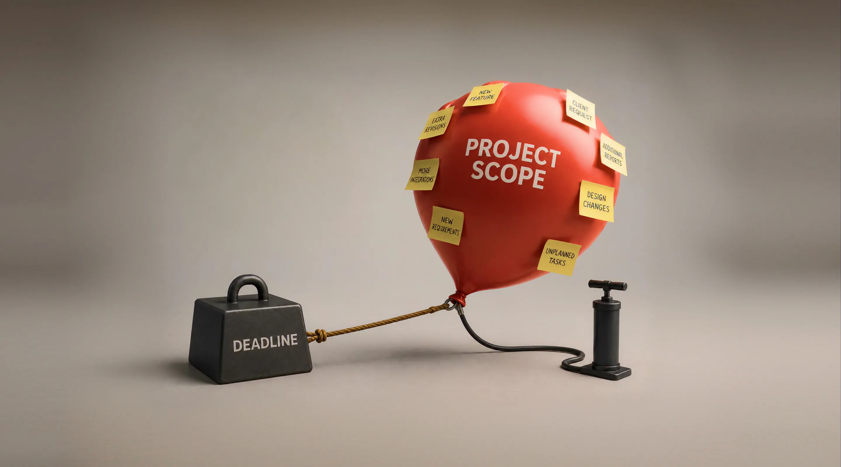 Scope Creep: коли проєкт росте швидше за дедлайни