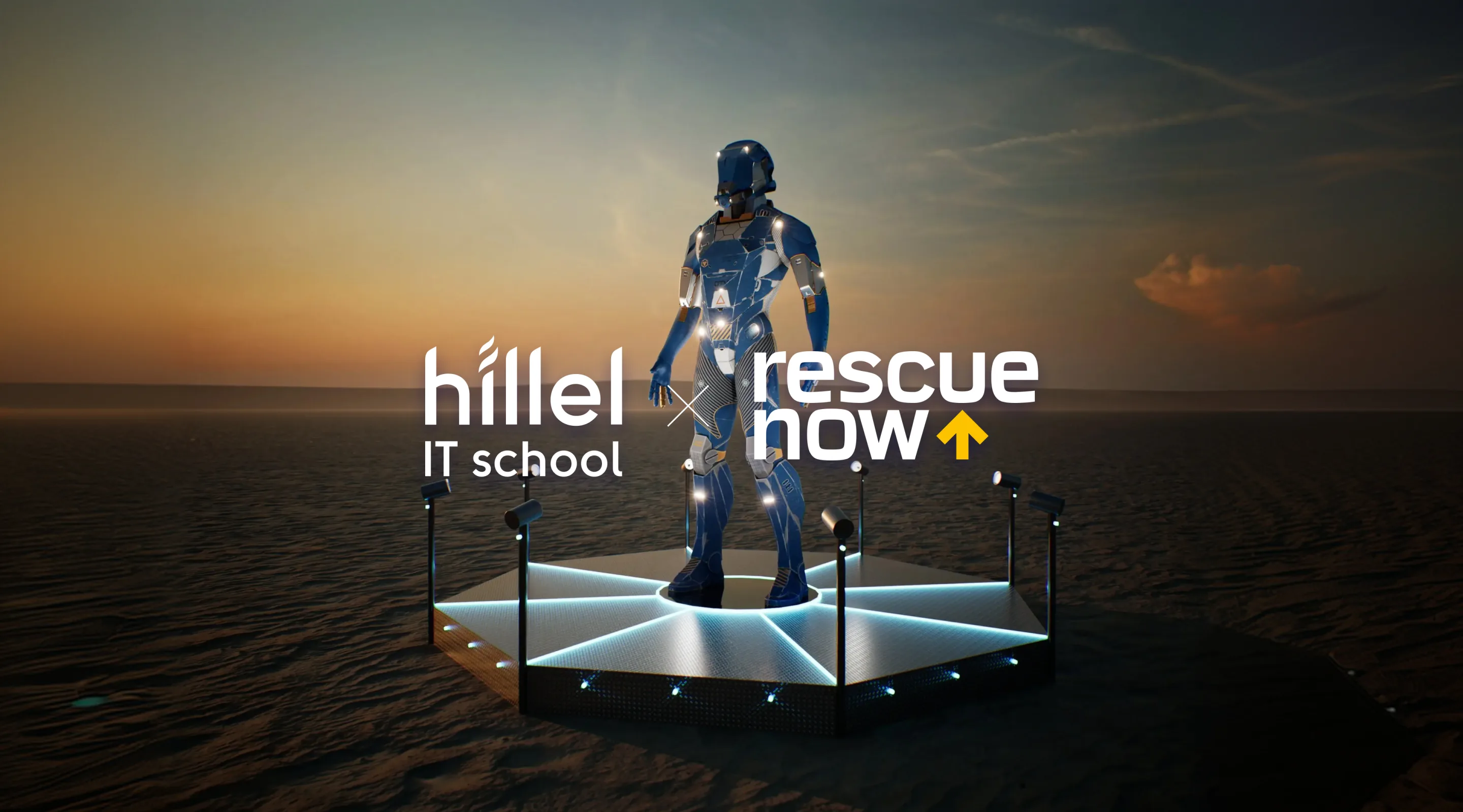 Hillel IT School x Rescue Now: меморандум про співробітництво & проєкт Hero Armor