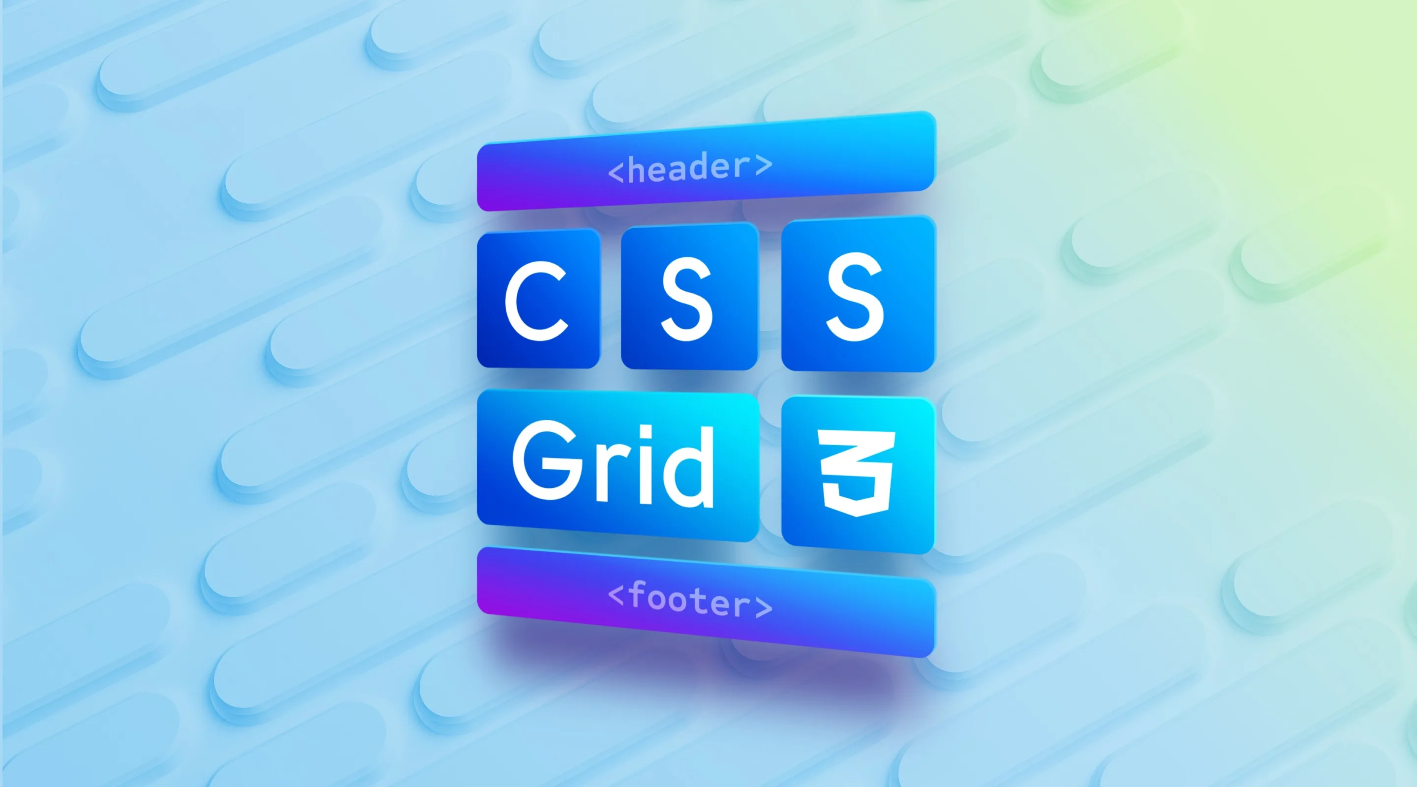 HTML верстка макету з CSS Grid