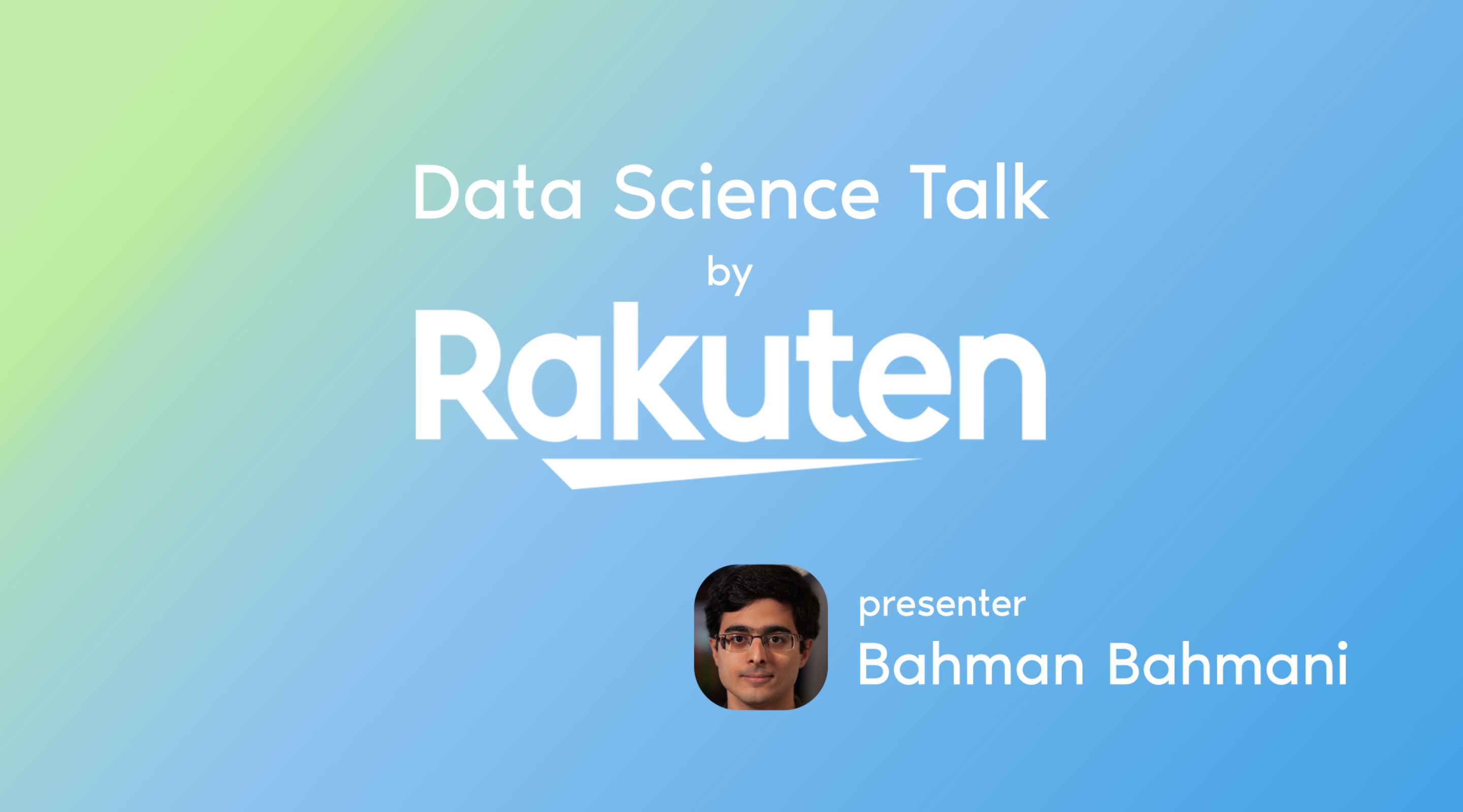 Data Science Talk by Rakuten «A framework for human-AI integration in the enterprise» в Одессе