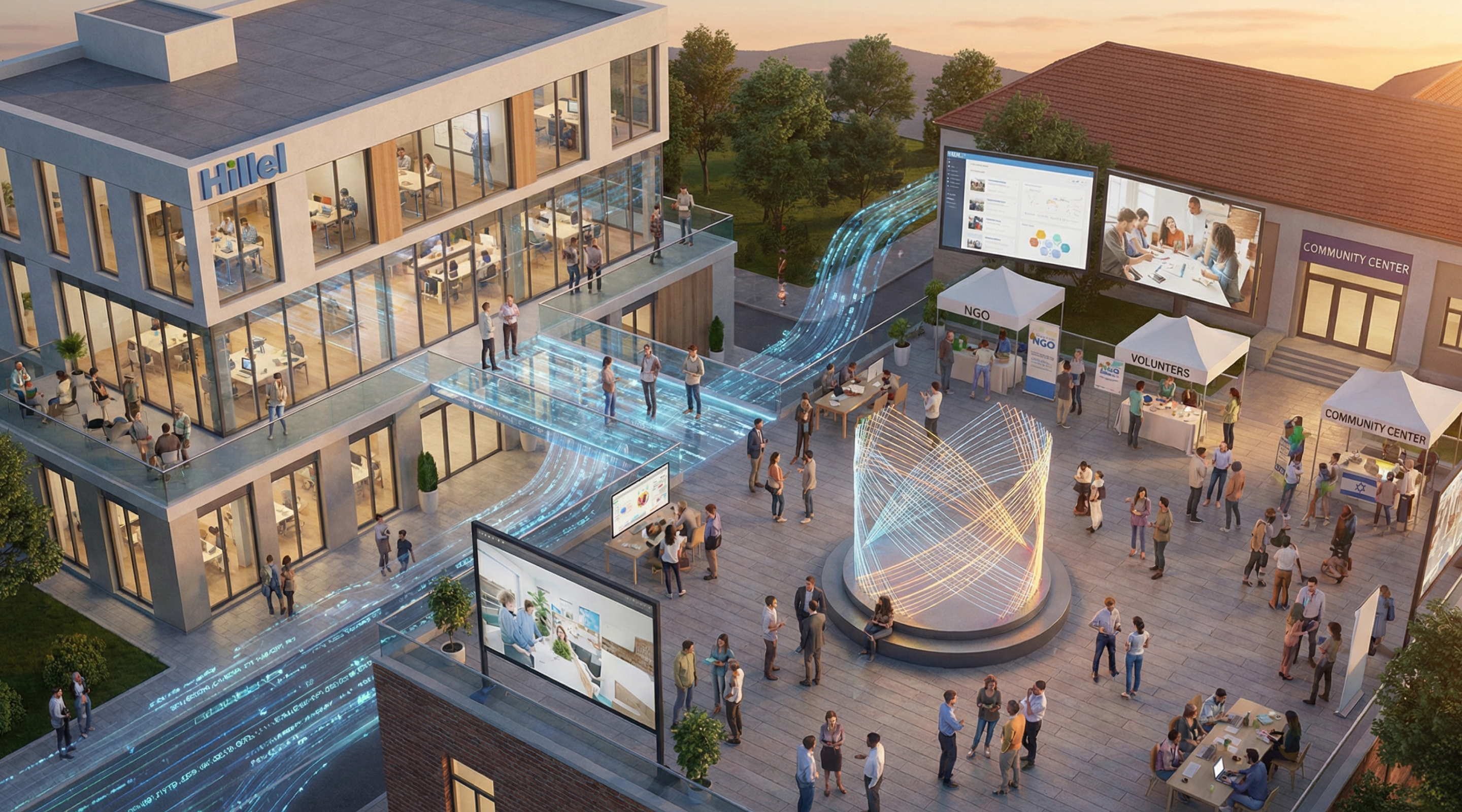 Події, діалог і спільні сенси: співпраця Hillel IT School з ГО, БО й іншими партнерами