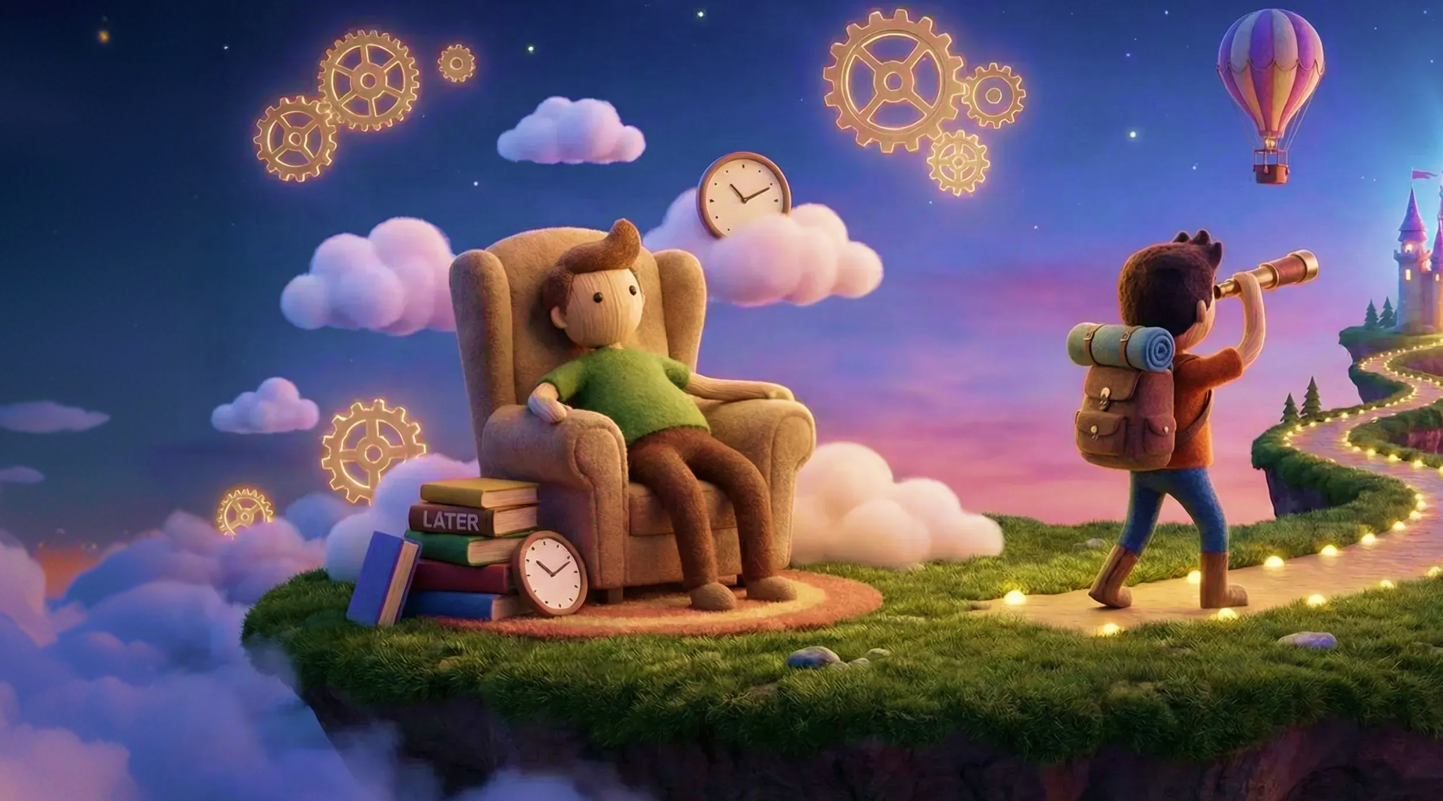 Если вы амбициозны, но ленивы, посмотрите это видео…