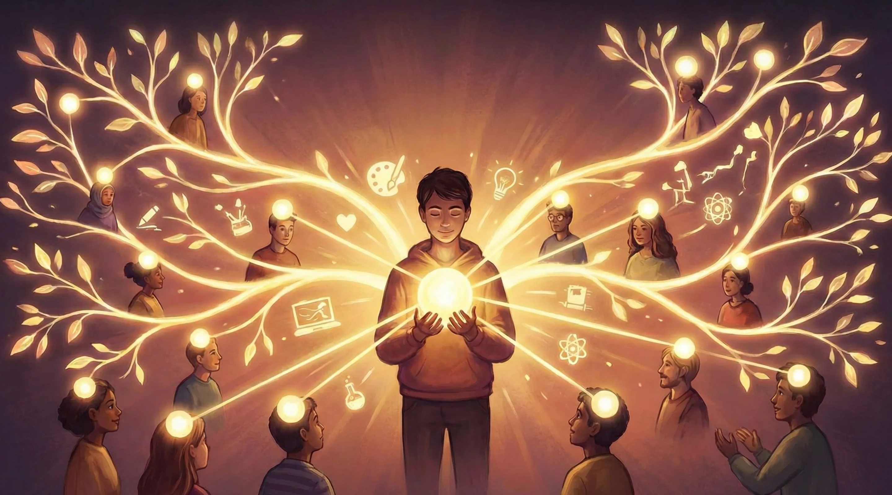 Что происходит, когда вы делитесь идеей