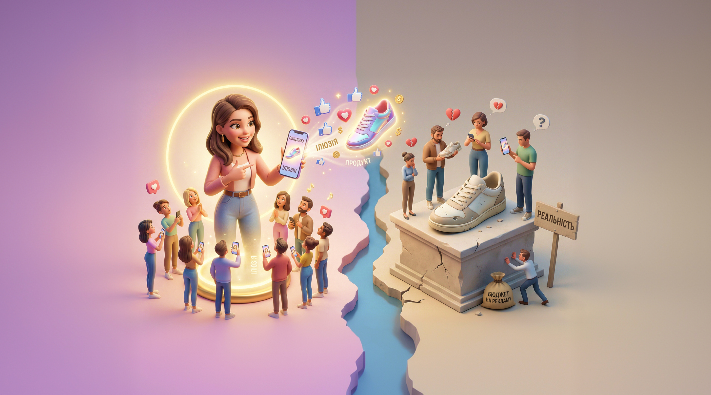 Маркетинг без ілюзій: чому реклама у блогерів працює, але не рятує слабкий продукт
