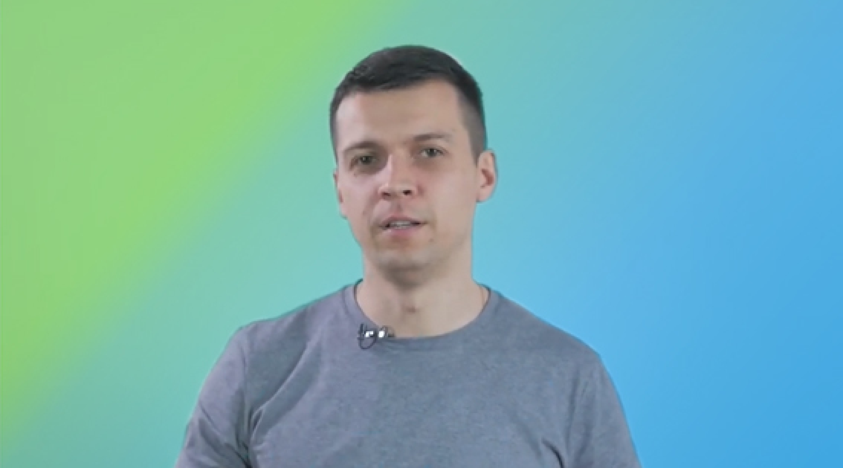 Вадим Друмов в сюжете для канала Україна